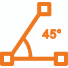 45° Climbing Capability